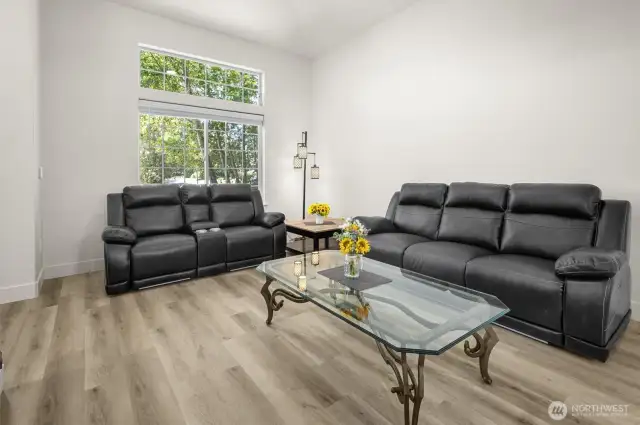 Spacious formal living room