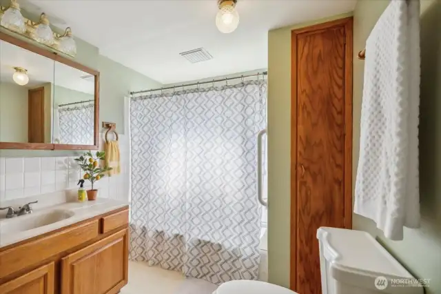 Bath on main floor