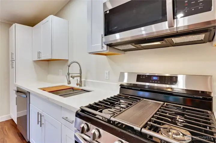 Brand new Stainless Steel appliances