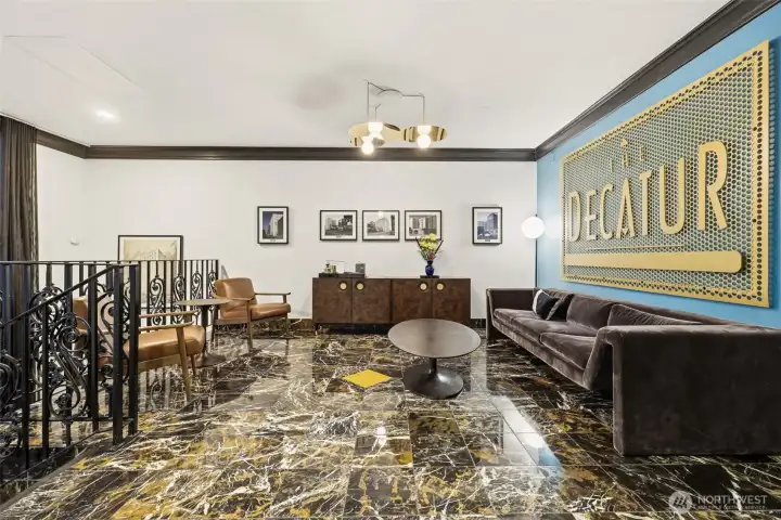 Lobby with sitting area