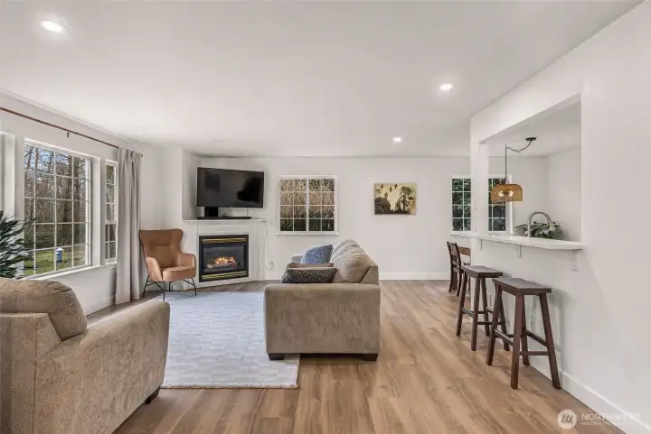 Fresh paint and new LVP flooring throughout