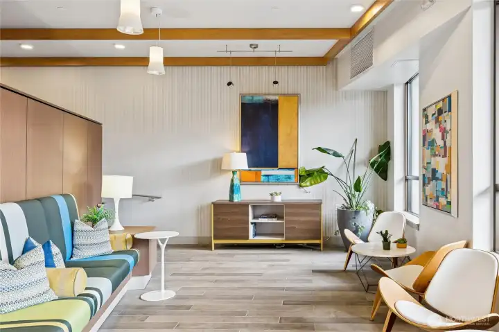 "Lobby area" of Vik Condominiums