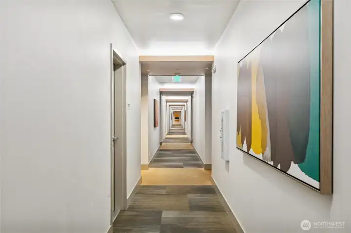 Hallway view