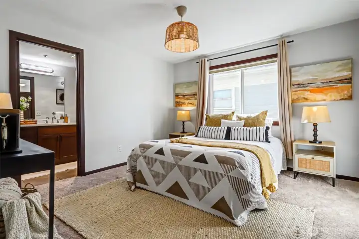 Primary Bedroom with Ensuite Bathroom