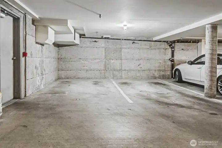 Secure Garage Parking Spot