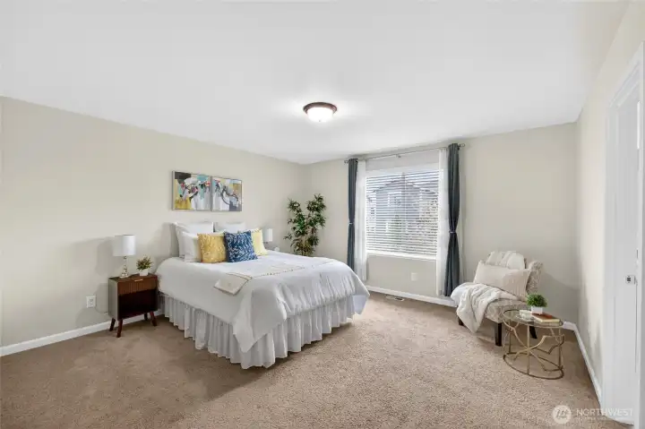 Primary Bedroom with full bathroom