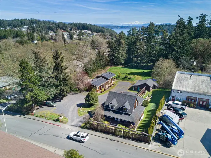 More space in back to build another structure or bring in a Tiny home!