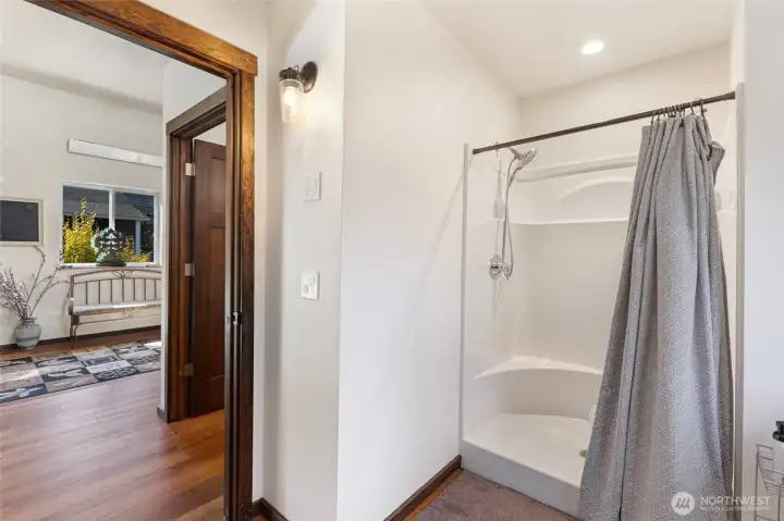 Shower room, Yoga Studio