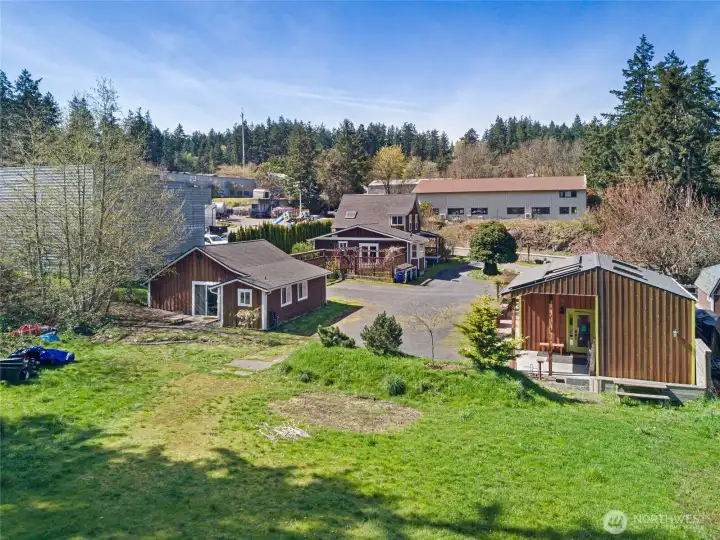 Back of the property looking towards Carter St