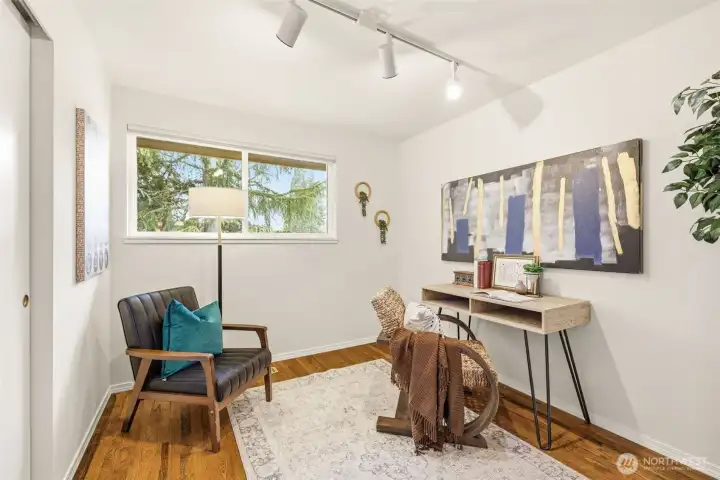 Fourth bedroom or office on the same level as the others