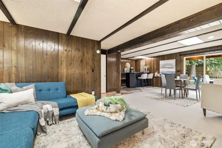 Retro-inspired hangout space full of possibility