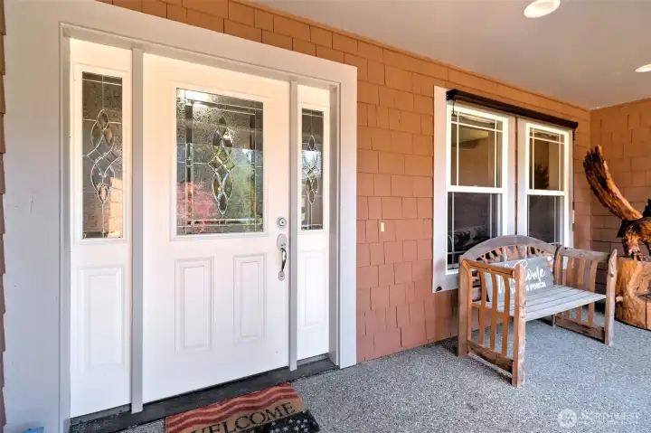 Entry to home.