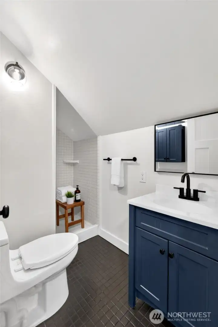 Upstairs Bathroom with Shower