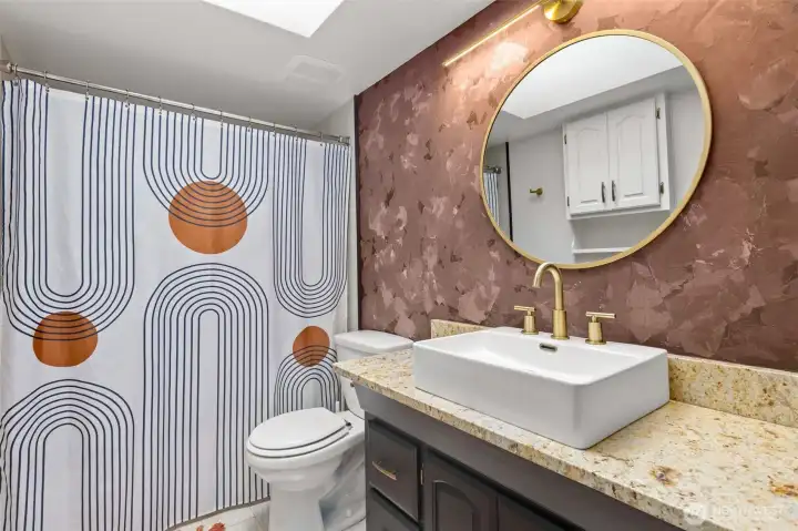 Full bath on main floor