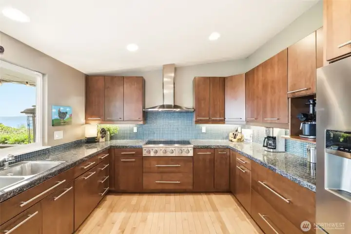 6 burner cooktop