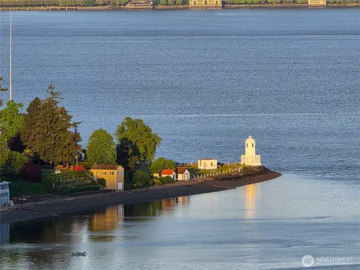 One of the favorite views...Browns Point Lighthouse and waterfront park