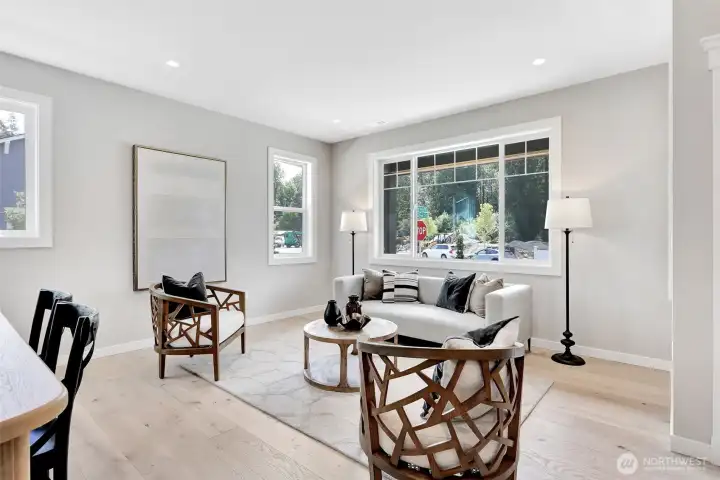 hardwoods throughout as an option