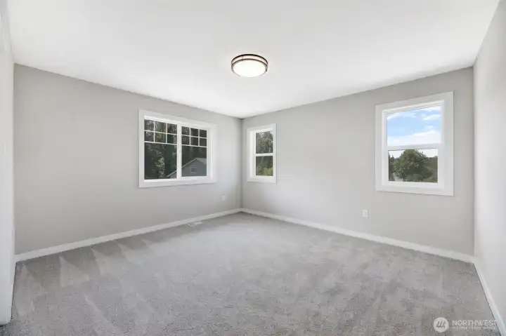 large bedrooms on the second floor