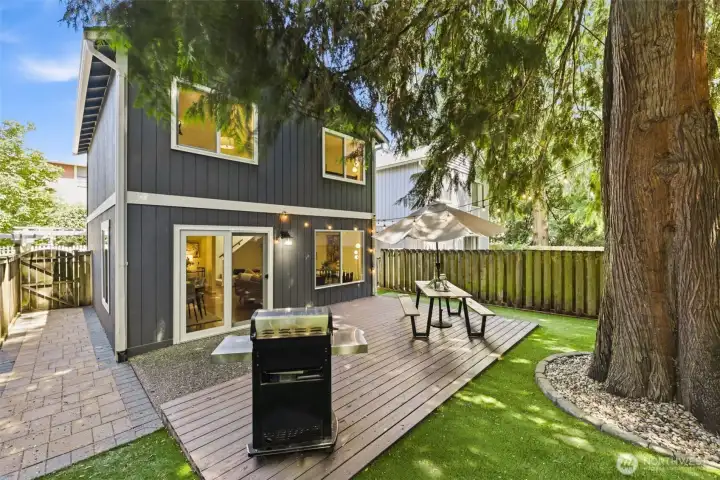Landscaped Back Yard and Side Yards Landscaped Back Yard and Side Yards