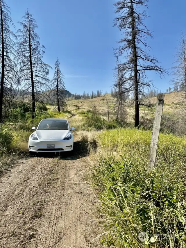 Entrance on property