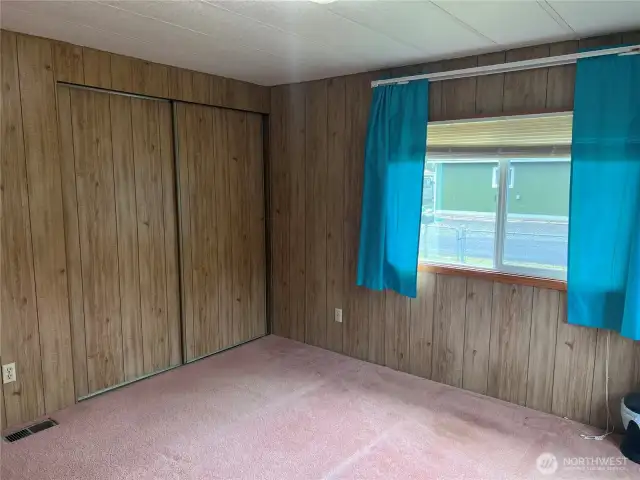 Primary bedroom closet.