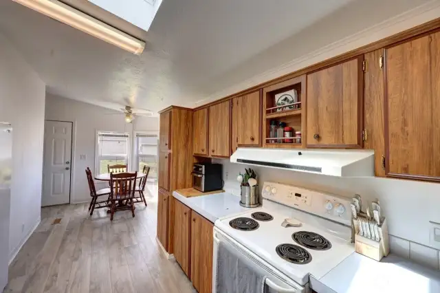 Kitchen and dining room