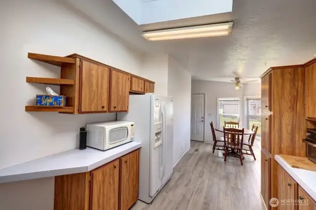 Kitchen and dining room