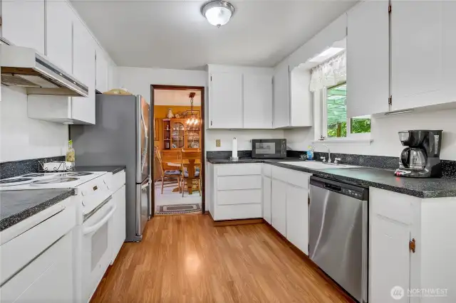 All appliances are included