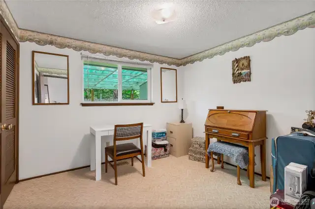 3rd bedroom being used as office.