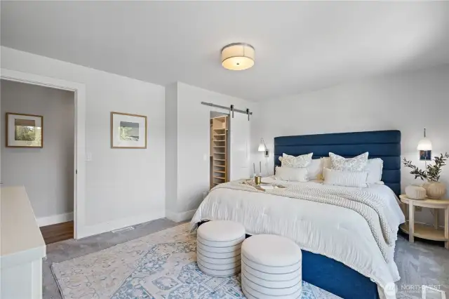 Another view of the primary suite.