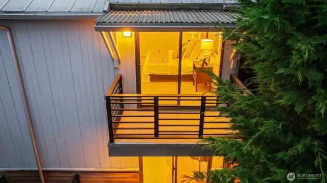 Private Balcony off Primary Suite