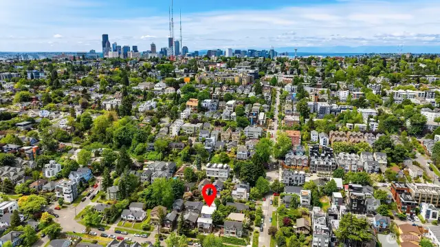 Looking West Towards Seattle