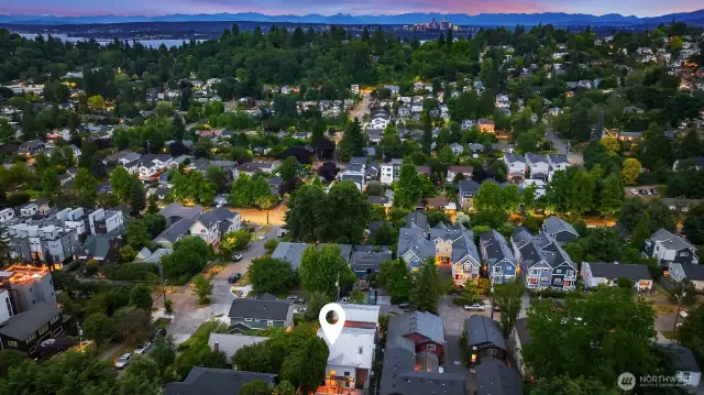 Looking East to Bellevue