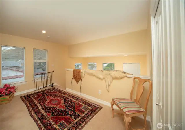 Landing to the stairs from the 3rd floor.