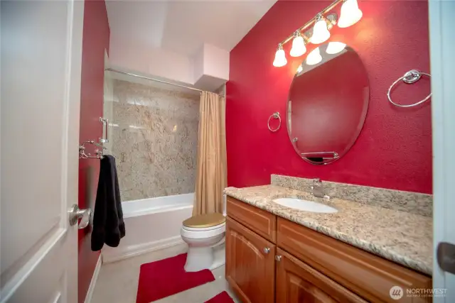 3rd full bath on the ground floor.