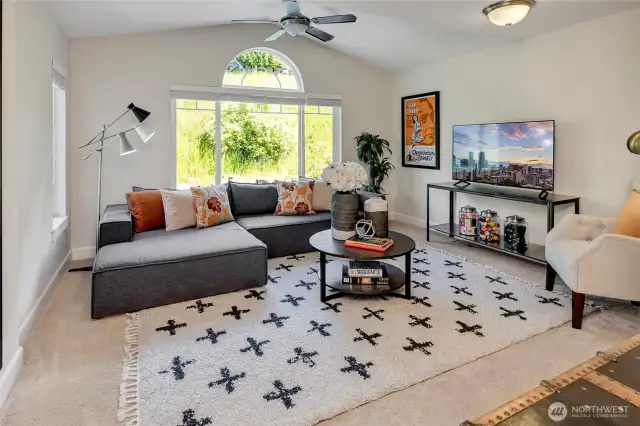 The oversized upstairs bonus room is a versatile space where all kinds of fun can happen—game nights, movie marathons, or the perfect playroom to let imaginations run wild.