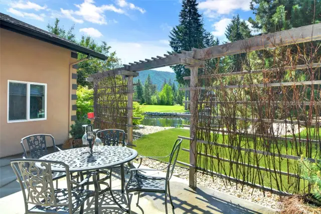 Sit and enjoy a bottle of wine with friends during your afternoon is a great way to relax.