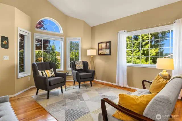 Mature Landscaping offers Privacy from each window