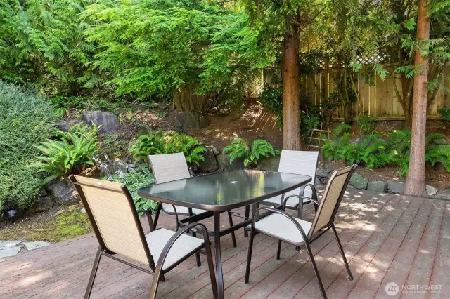 enjoy summer and winter nights on your deck