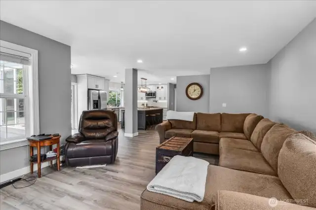 Family Room with Gas Fireplace