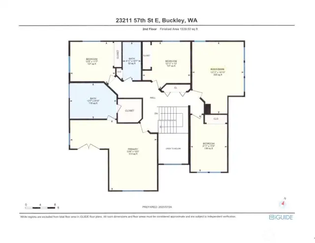 2nd Level Floor Plans