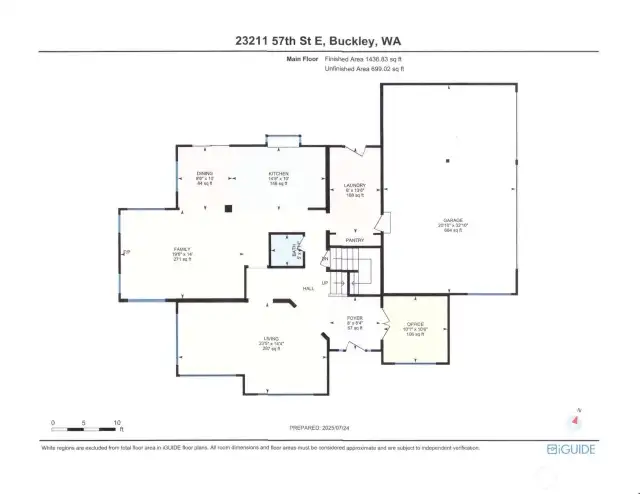 Main Level Floor Plan