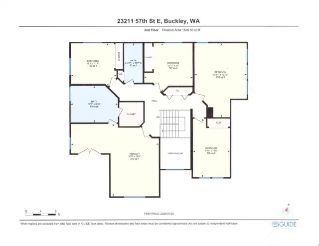2nd Level Floor Plan