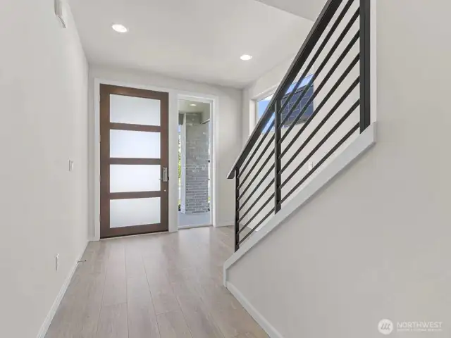 Foyer looking outside