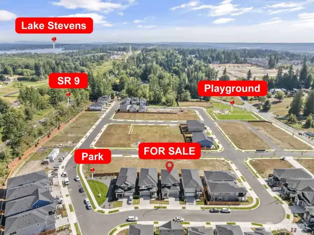 Aerial community view