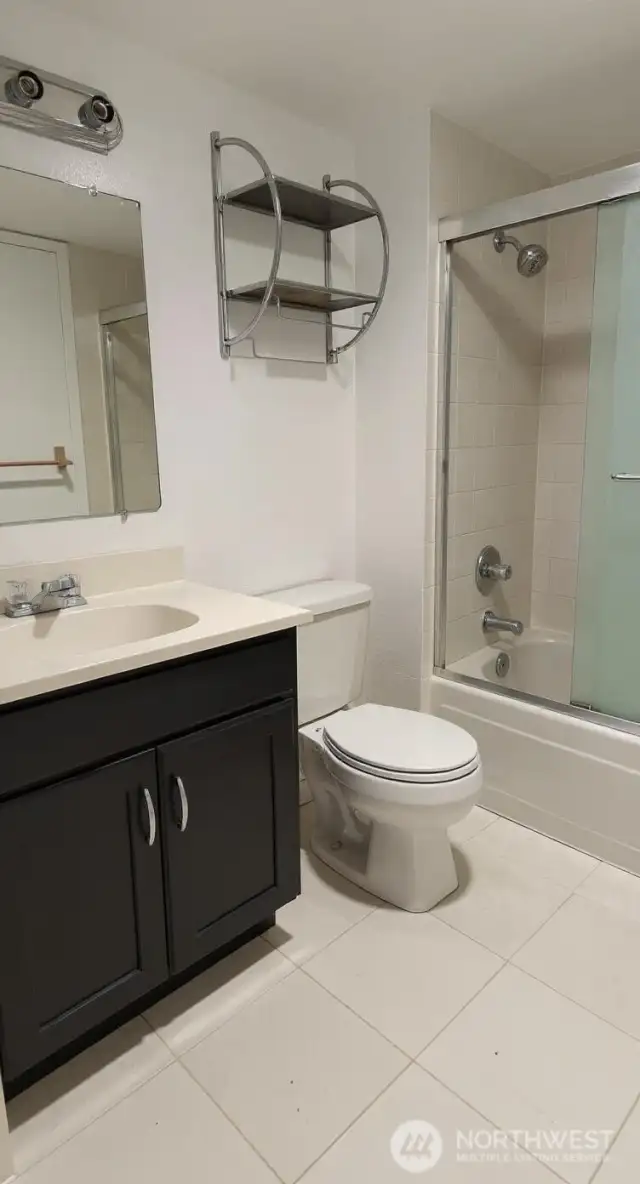Virtual rendering of bathroom remodeled