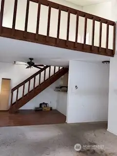 View of Loft from Below