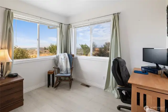VIEWS from your primary bedroom!