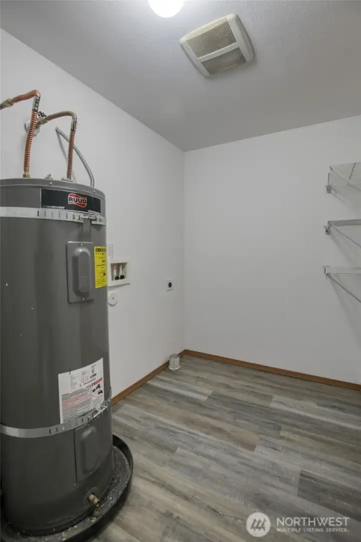 Utlity Room off Garage