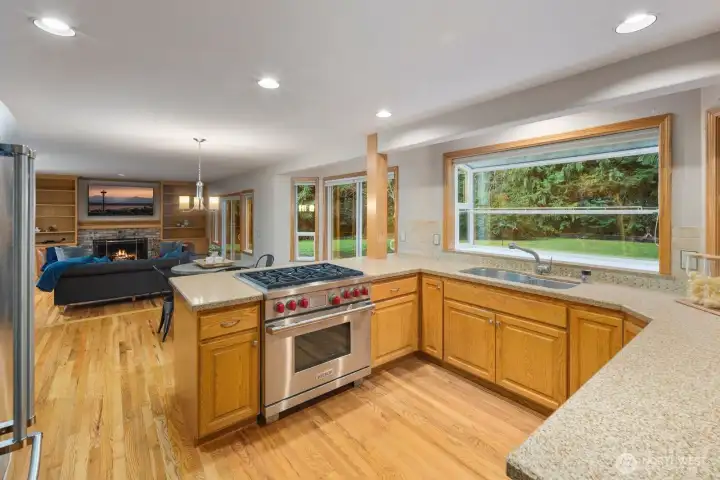 Kitchen with High End Appliances